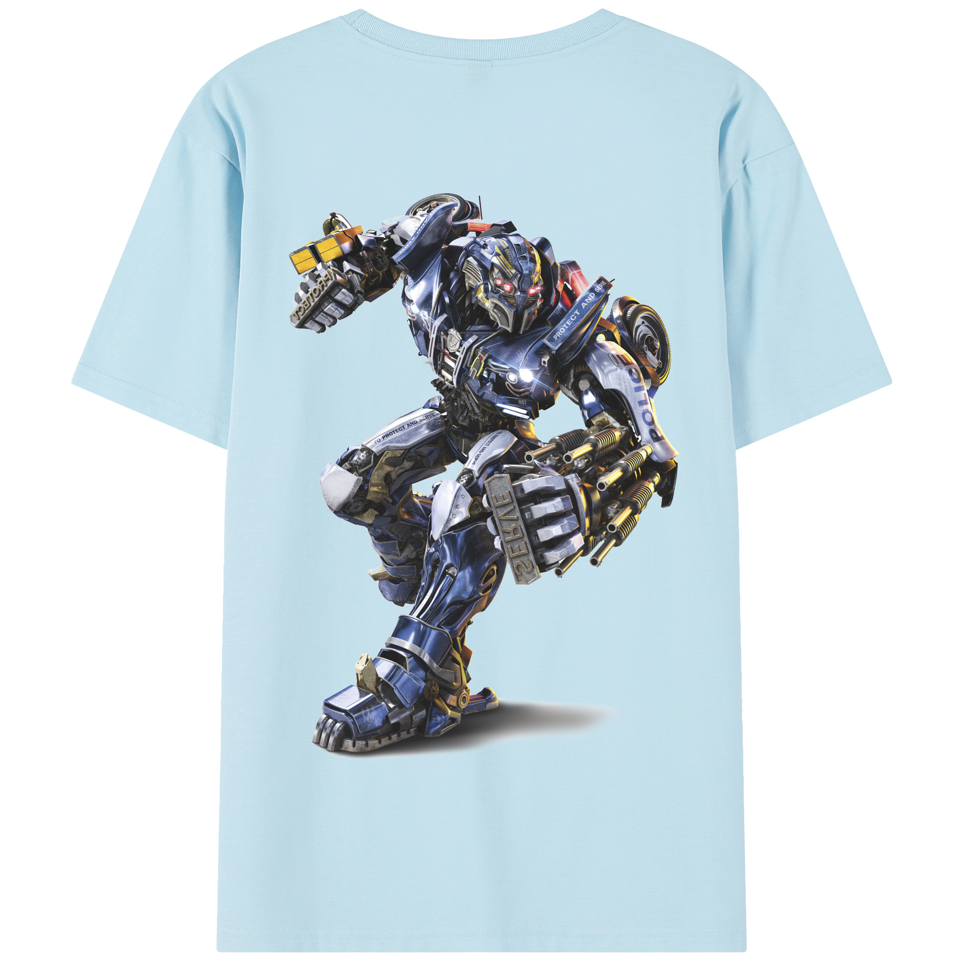 （画像用）  綿100％半袖Tシャツ（背面プリント）